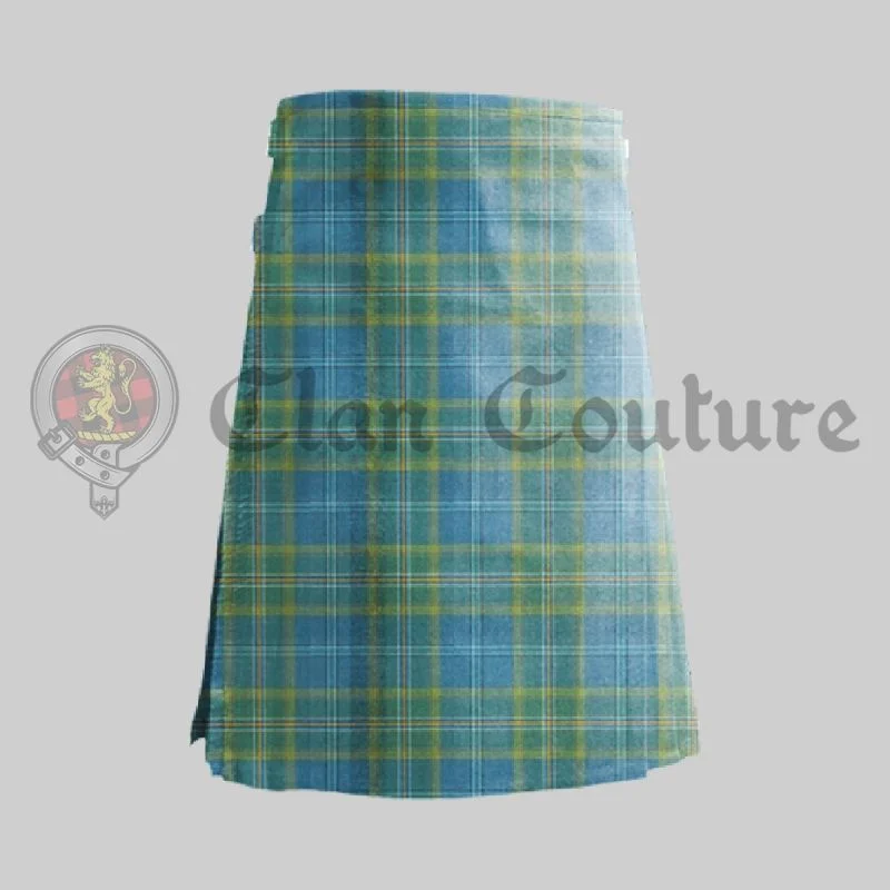 All Ireland Blue Irish Kilt, tartan kilt
