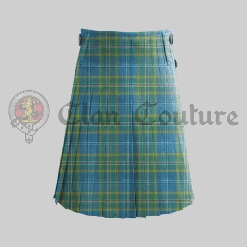 All Ireland Blue Irish Kilt, tartan kilt