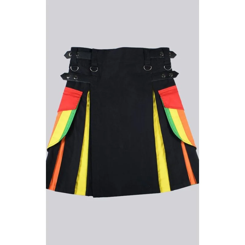 LGBT Pride Kilt, Hybrid Utility Kilt, Men's Kilts