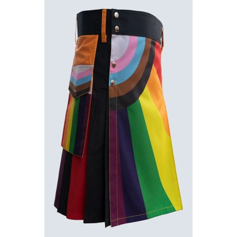 New Rainbow Kilt For Men