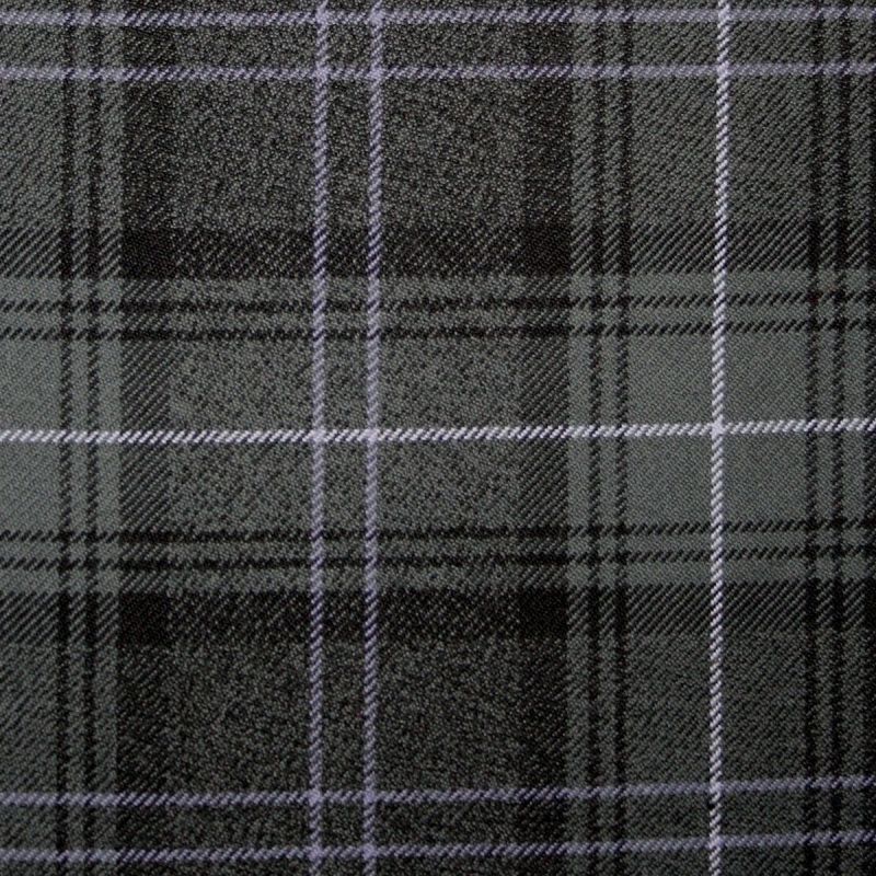 Highland Granite Mauve Tartan Fabric