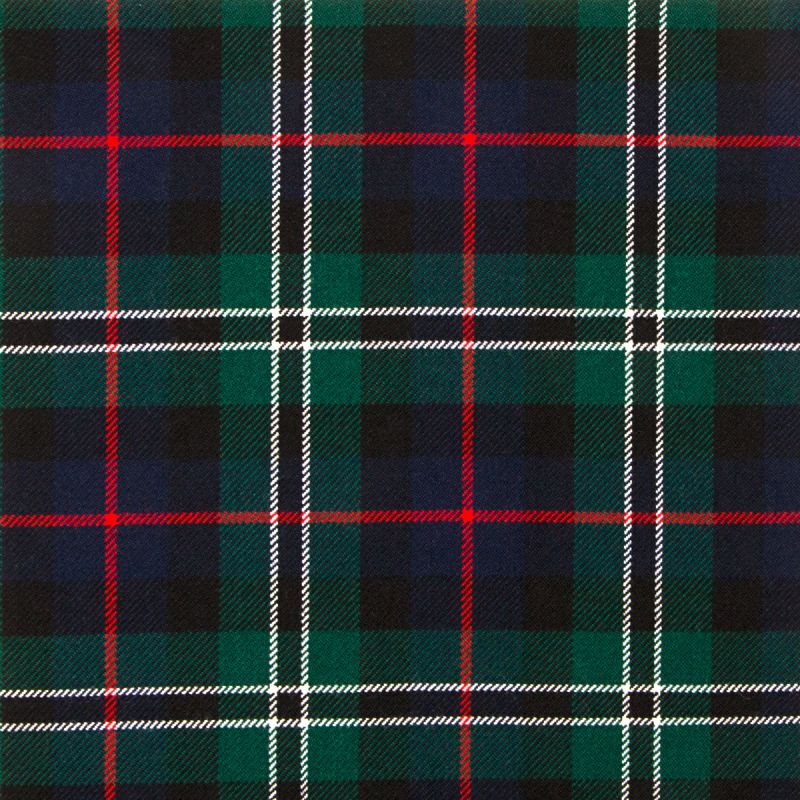 Rose Hunting Modern Tartan Fabric