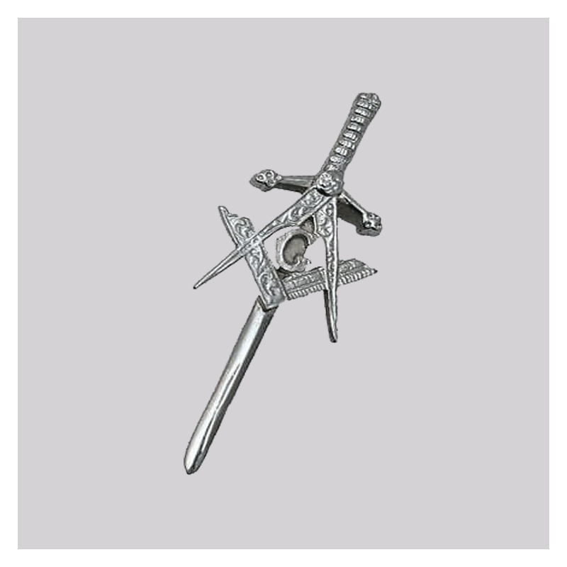 Scottish Masonic Kilt Pin