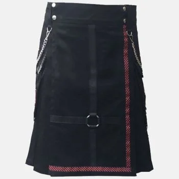 Standard Black Utility Kilt