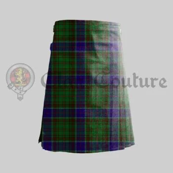 adam tartan kilt, clan couture, kilt for men