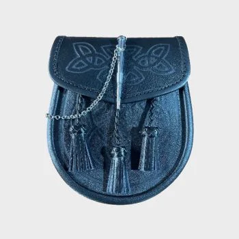 Black Leather Sporran