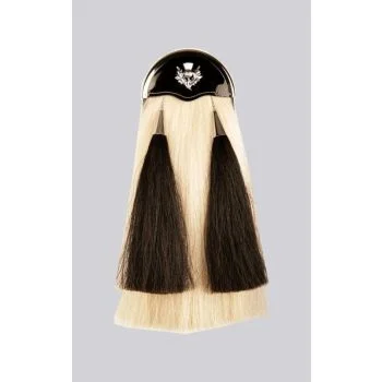 Patent Leather Cantle Horse Hair Sporran
