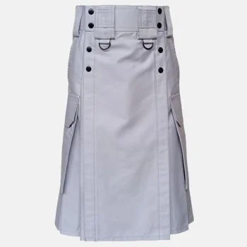White Utility Kilt