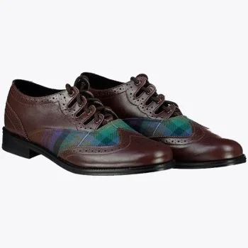Tartan Ghillie Brogues For Men