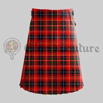 Innes Red Modern Tartan Kilt