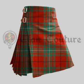 MacAulay Red Ancient Tartan Kilt