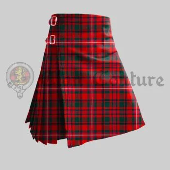 MacKinnon Red Modern Tartan Kilt