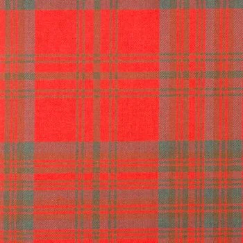 Matheson Red - Weathered - Tartan Fabric