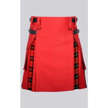 Tartan Utility Hybrid Cargo Kilt