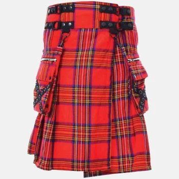 Cargo Tartan Utility Kilt