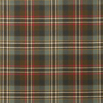 Scott Green - Weathered - Tartan Fabric