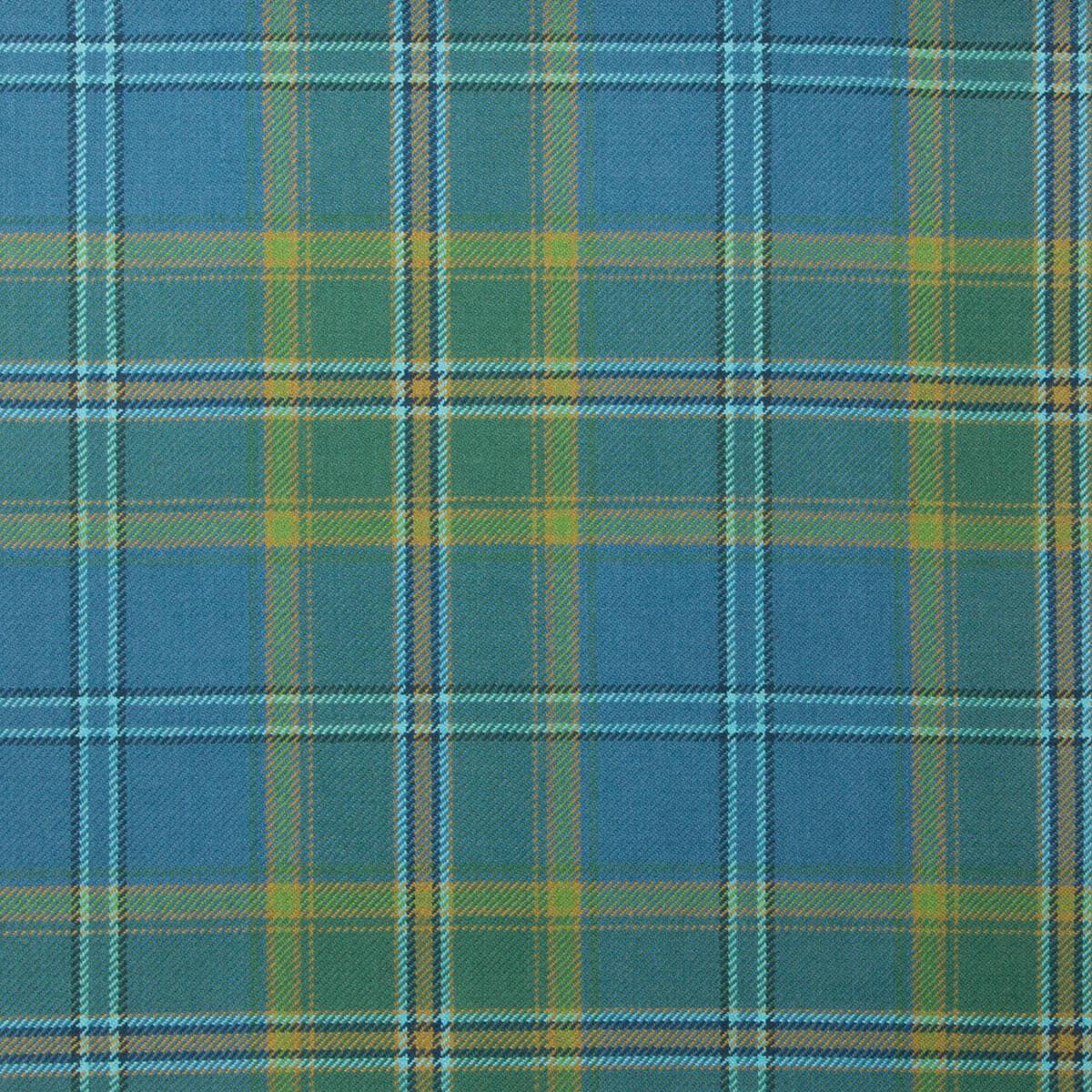 All Ireland Blue Irish - Tartan Fabric