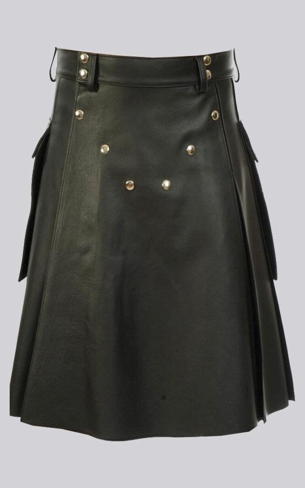 Genuine Leather Kilt