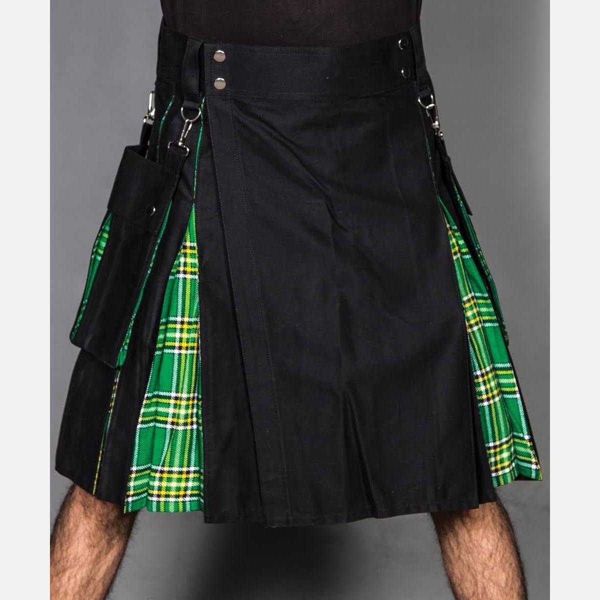 Deluxe Irish Hybird Tartan Kilt