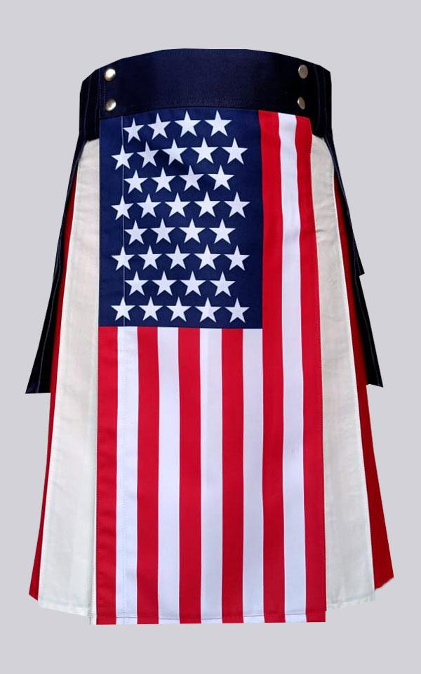 New American Flag Hybrid Utility Kilt