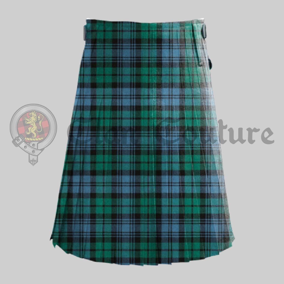 Black Watch Ancient Tartan Kilt, Kilt For Men, Scottish Kilt