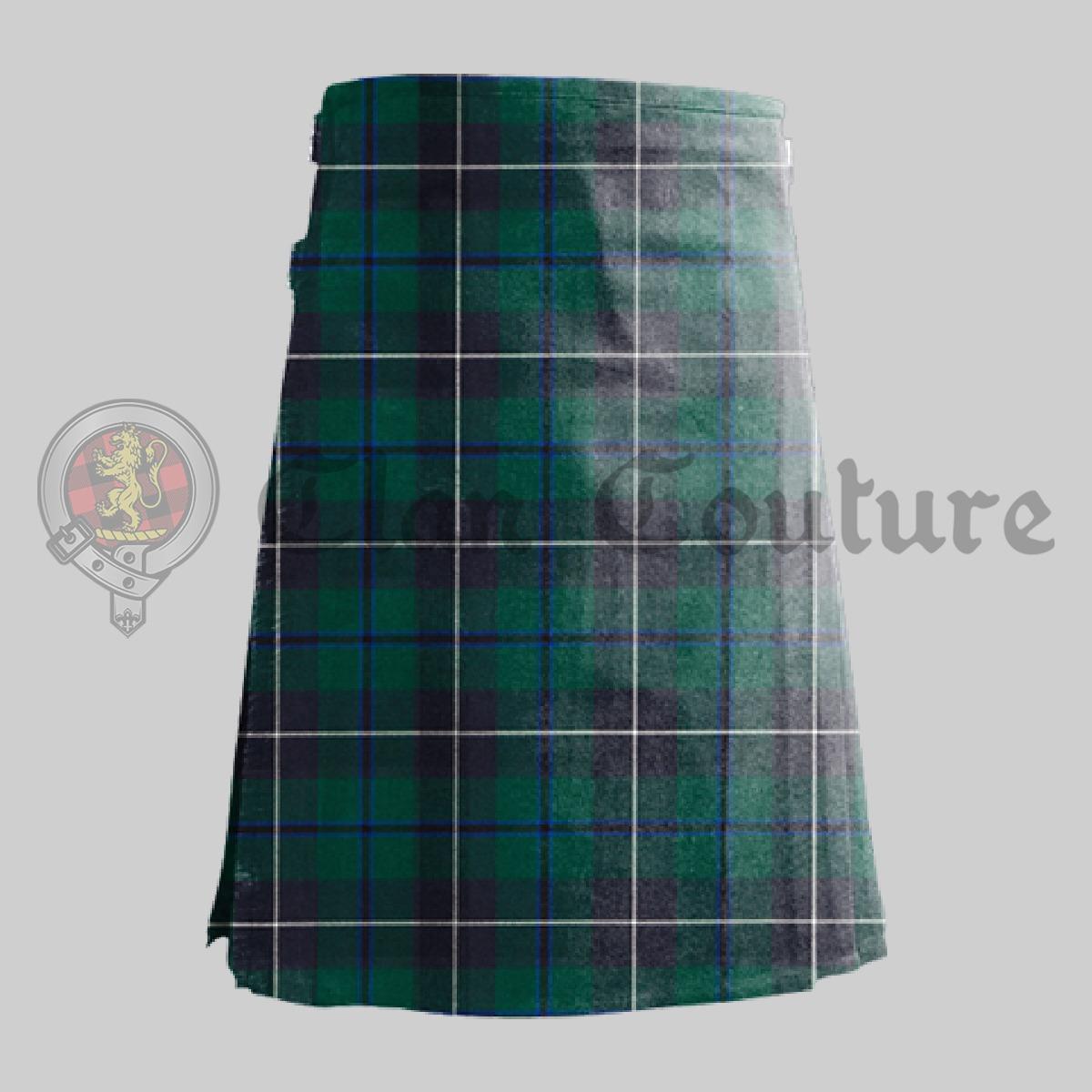 Blue Douglas Tartan Kilt , Wedding tartan kilt, kilt for men