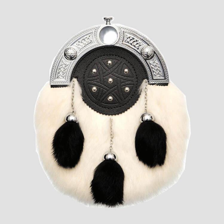 Chrome Knot Tage Fur Sporran