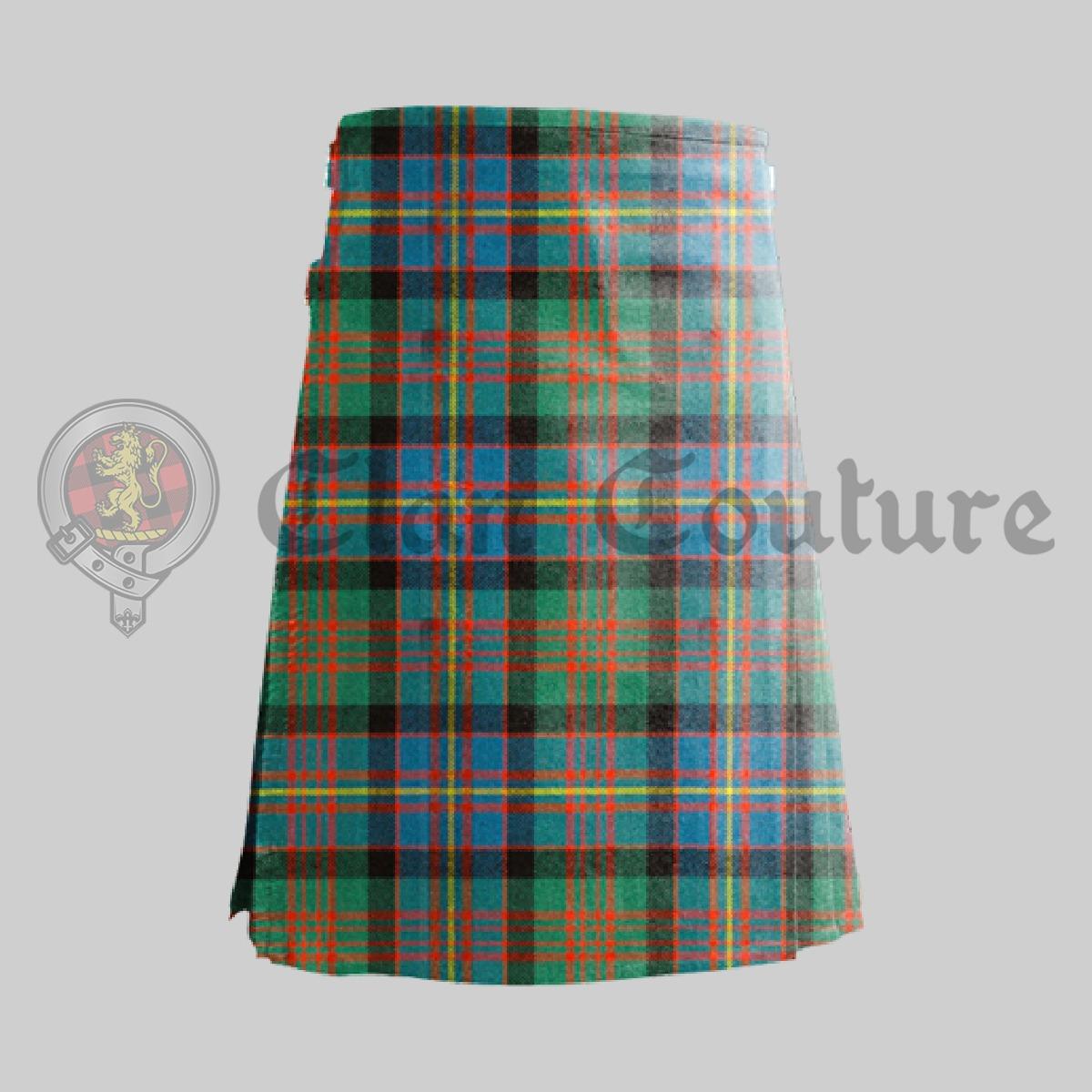 Cameron Of Erracht Ancient Tartan Kilt, Kilt For Men, Heritage Wear