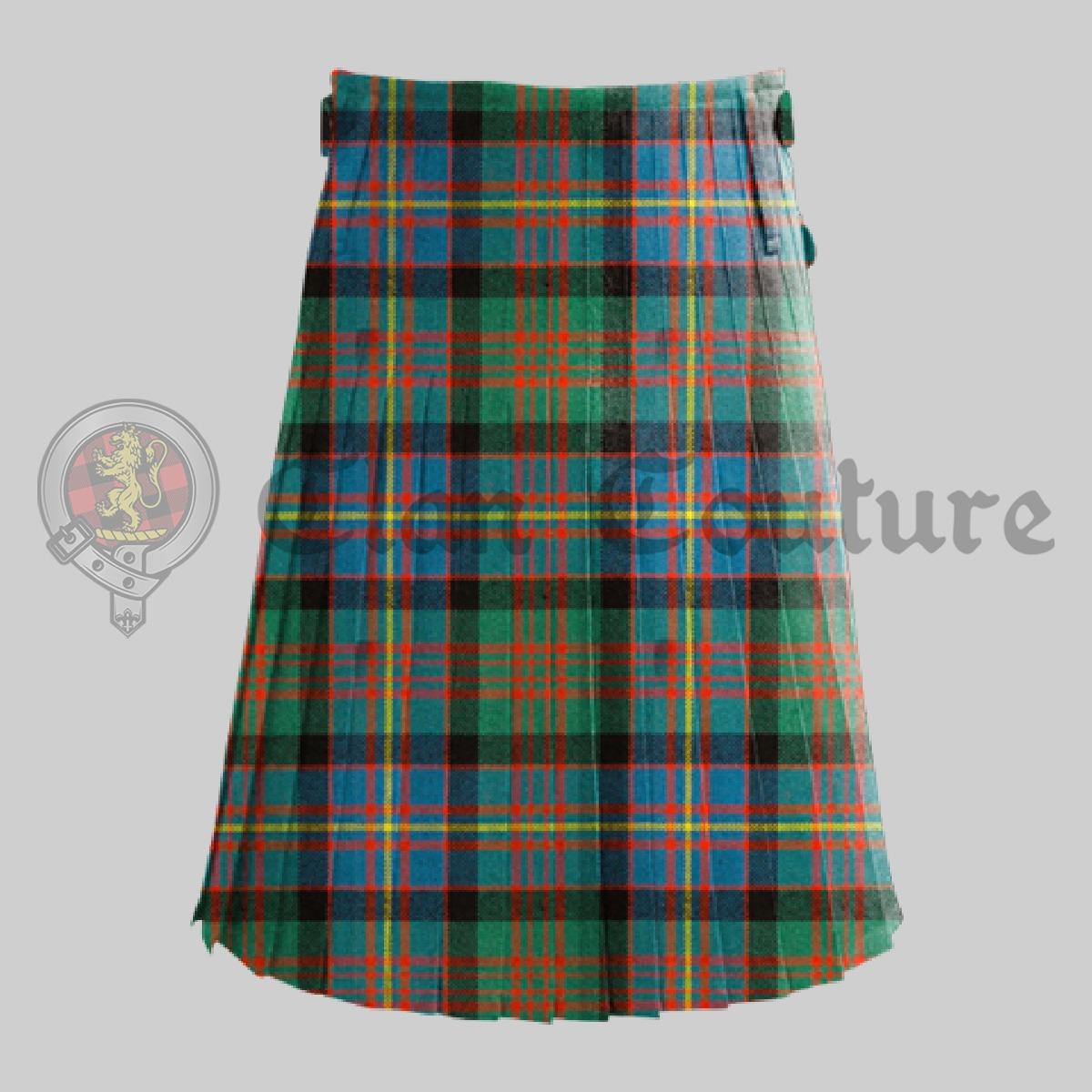 Cameron Of Erracht Ancient Tartan Kilt, Kilt For Men, Heritage Wear