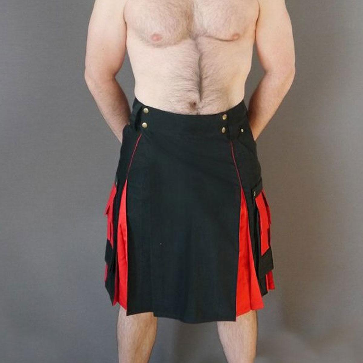 Hybrid Decent Box Pleated Kilt