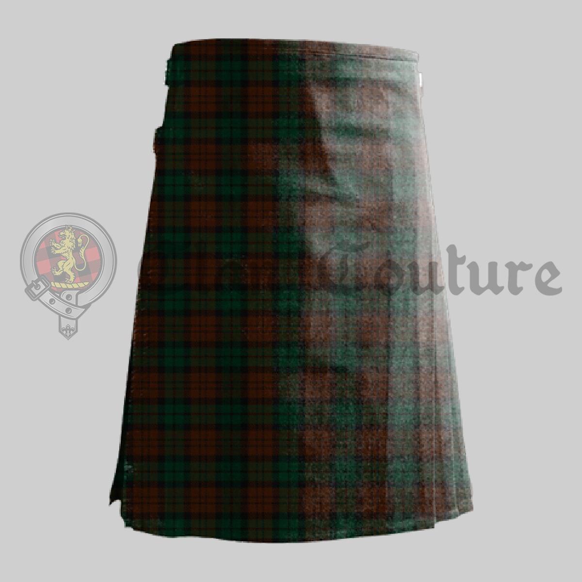 Brown Watch Tartan, Kilt For Men, Wedding Tartan Kilt