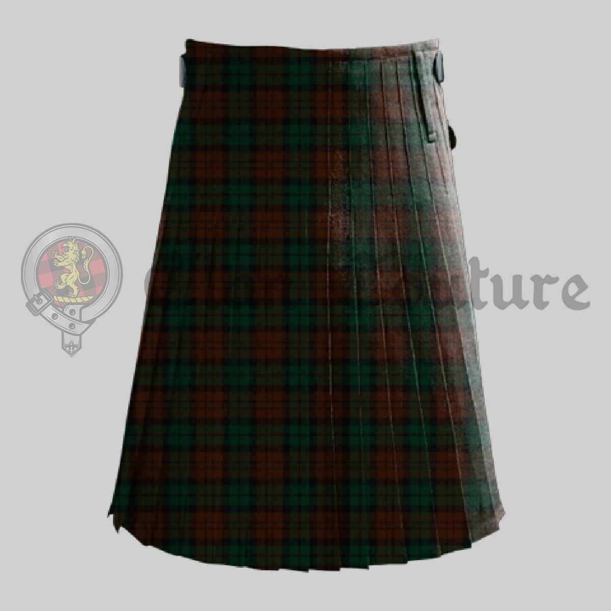 Brown Watch Tartan, Kilt For Men, Wedding Tartan Kilt