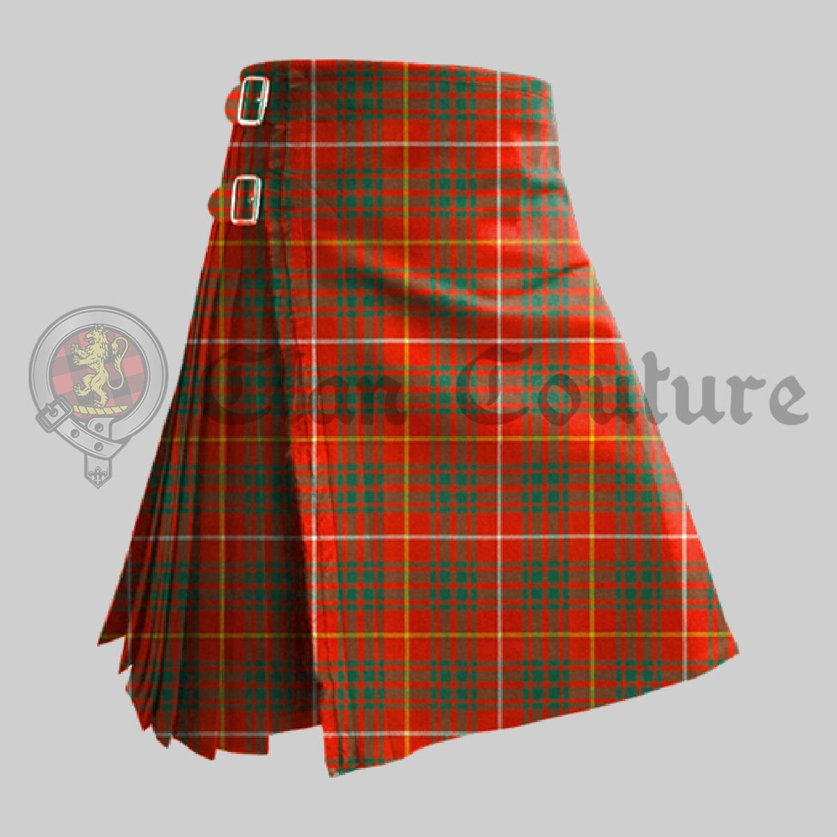 Bruce Ancient Tartan Kilt, Wedding Tartan KIlt, Kilt For Men