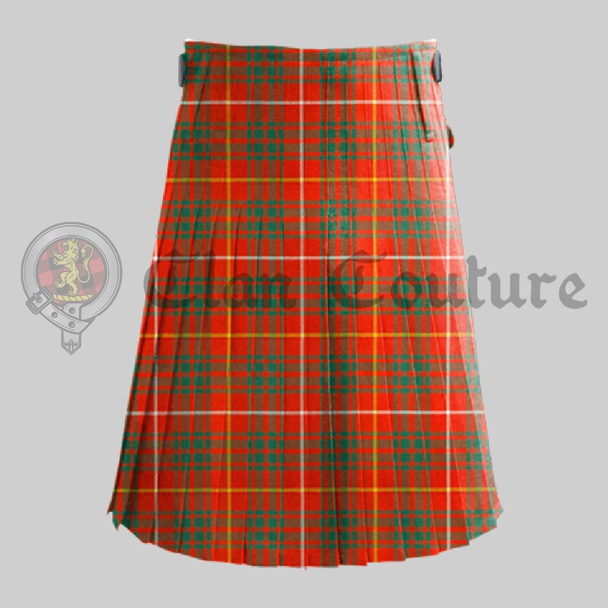 Bruce Ancient Tartan Kilt, Wedding Tartan KIlt, Kilt For Men