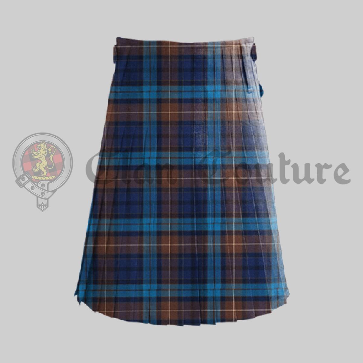 Buchanan Blue Tartan Kilt, Kilt For Men, Scottish Wedding kilt