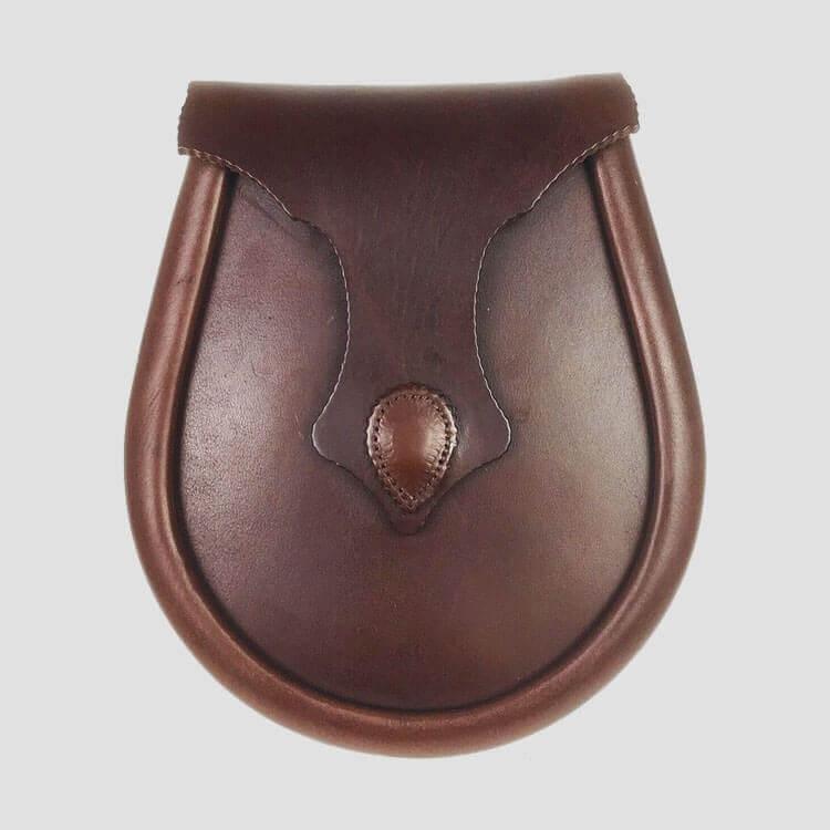 Elegant Brown Gala Sporran for Highland Wear