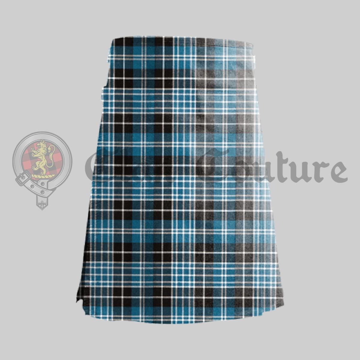 Clark Ancient Tartan Kilt, Clergy Tartan , Kilt For Men