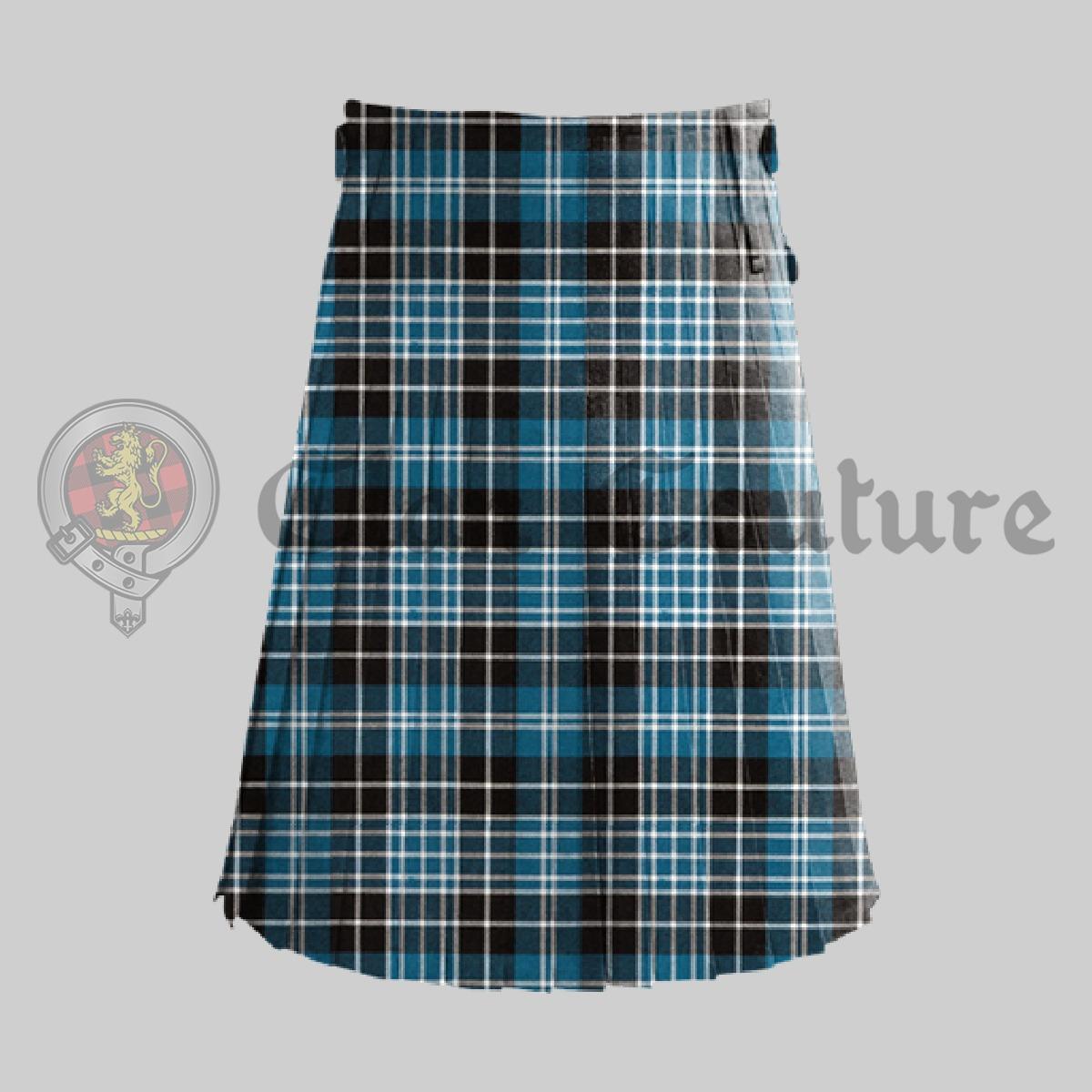 Clark Ancient Tartan Kilt, Clergy Tartan , Kilt For Men