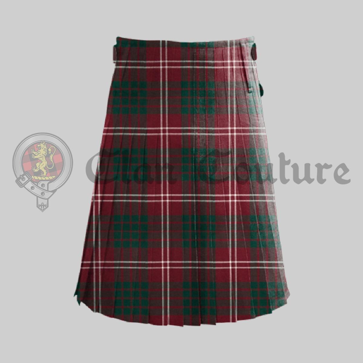 Crawford Modern Tartan Kilt, Wedding Tartan Kilt , Kilt For Men