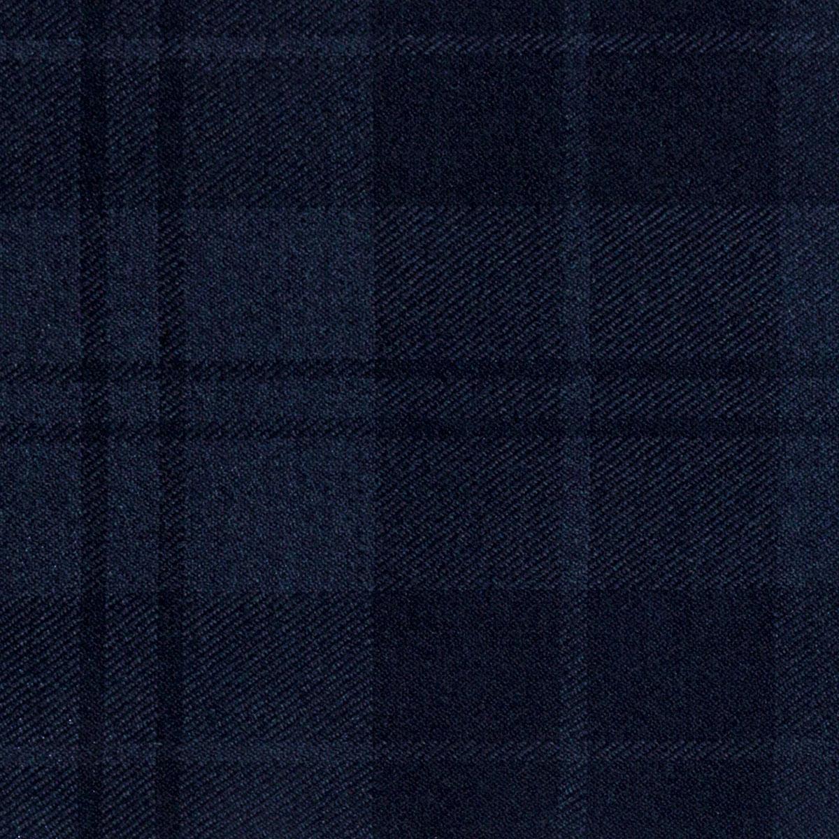 Dark Douglas Navy Tartan Fabric
