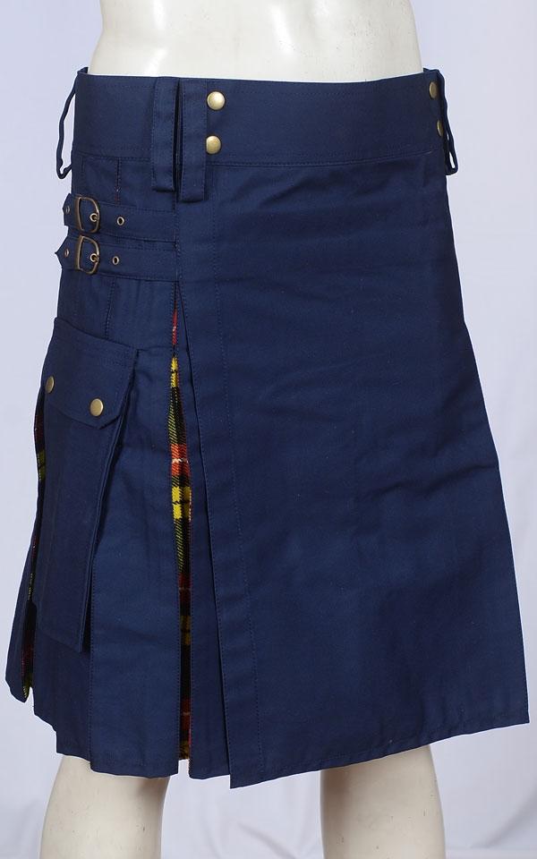 Blue Hybrid Kilt