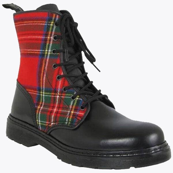 Tartan Long Shoes