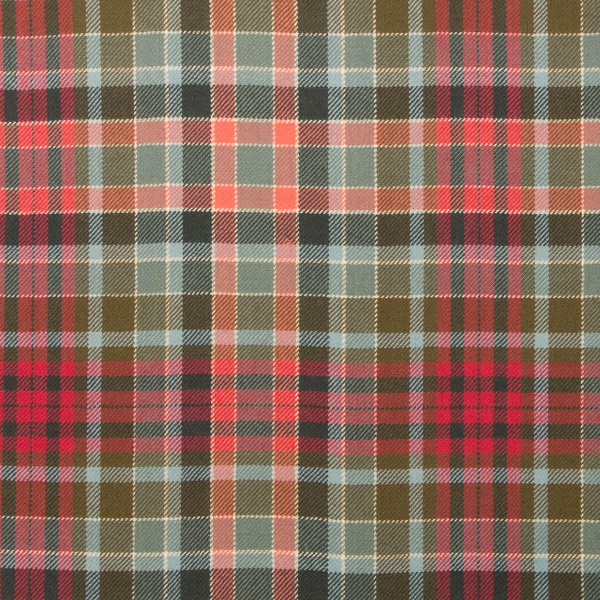 Gordon Red - Weathered - Tartan Fabric