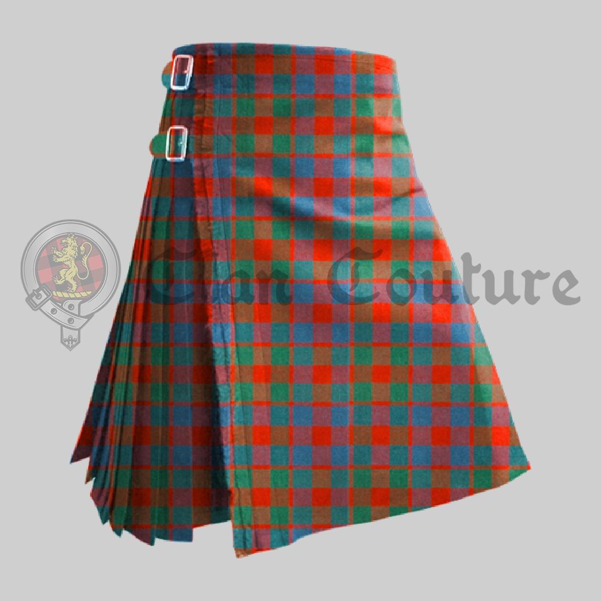 Gow Ancient Tartan Kilt, Scottish Wedding Wear, Heritage Wear