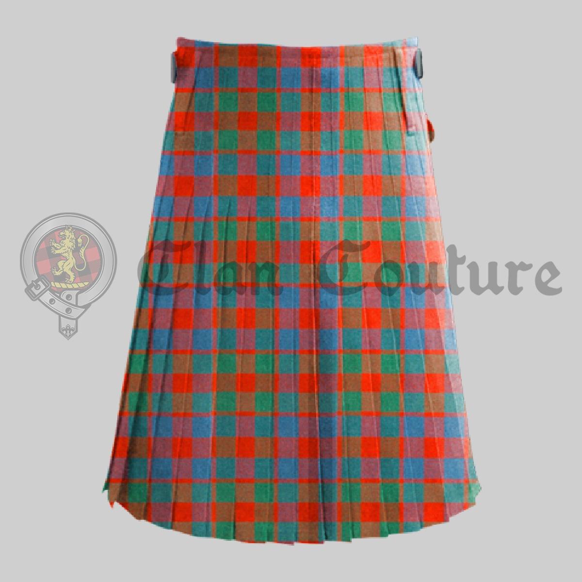 Gow Ancient Tartan Kilt, Scottish Wedding Wear, Heritage Wear