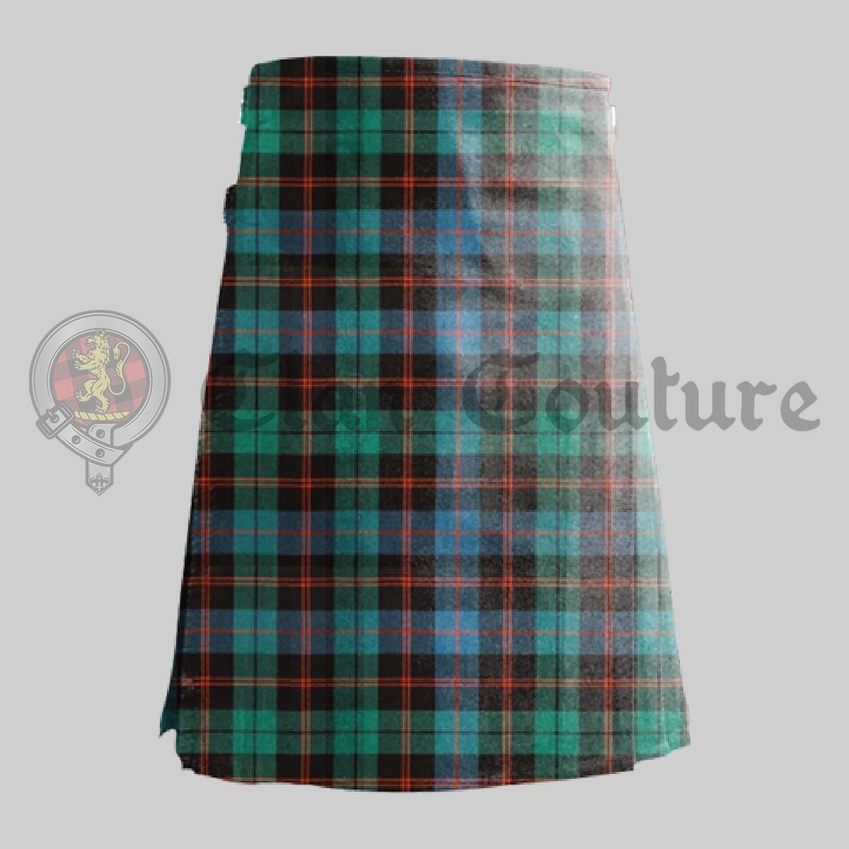 Guthrie Ancient Tartan Kilt, Heritage Wear, Scottish Wear , Kilt For Men