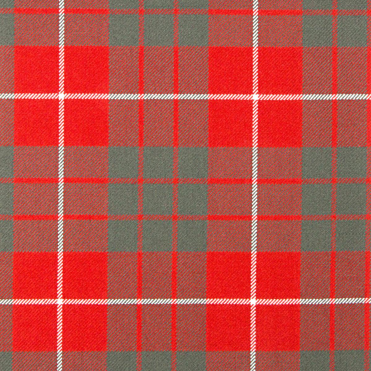 Hamilton Red - Weathered - Tartan Fabric