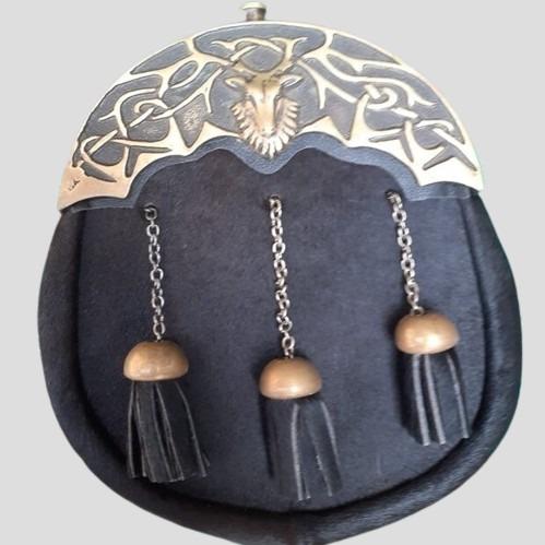 Enamel Stag Full Dress Sporran