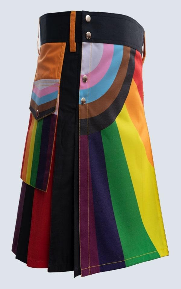 New Rainbow Kilt For Men