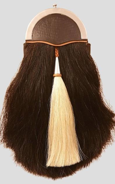 Hstitched Horse Hair Sporran